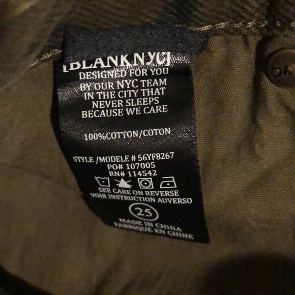 ⚡️⚡️ Blank NYC shorts NWT - Picture 8 of 8